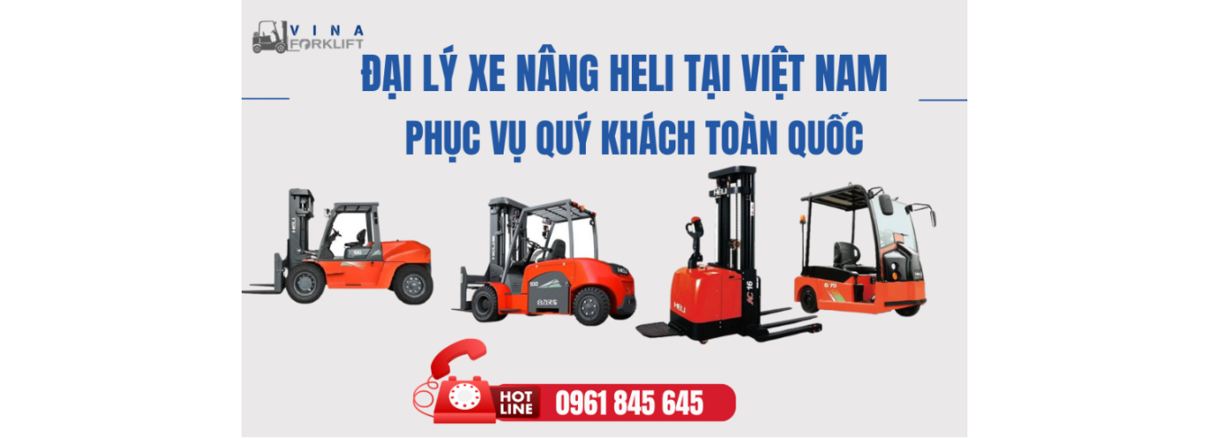 Đại lý xe nâng Heli Việt Nam