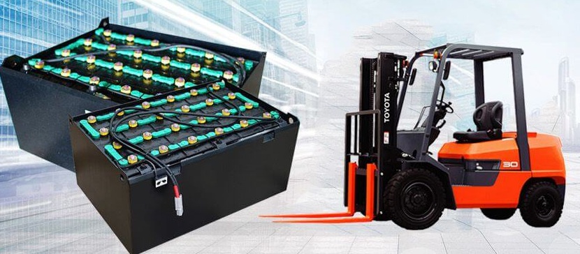 phục hồi sửa chữa bình điện xe nâng